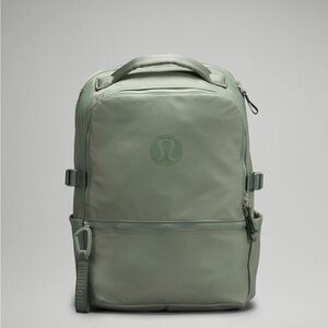 Lululemon sage green backpack